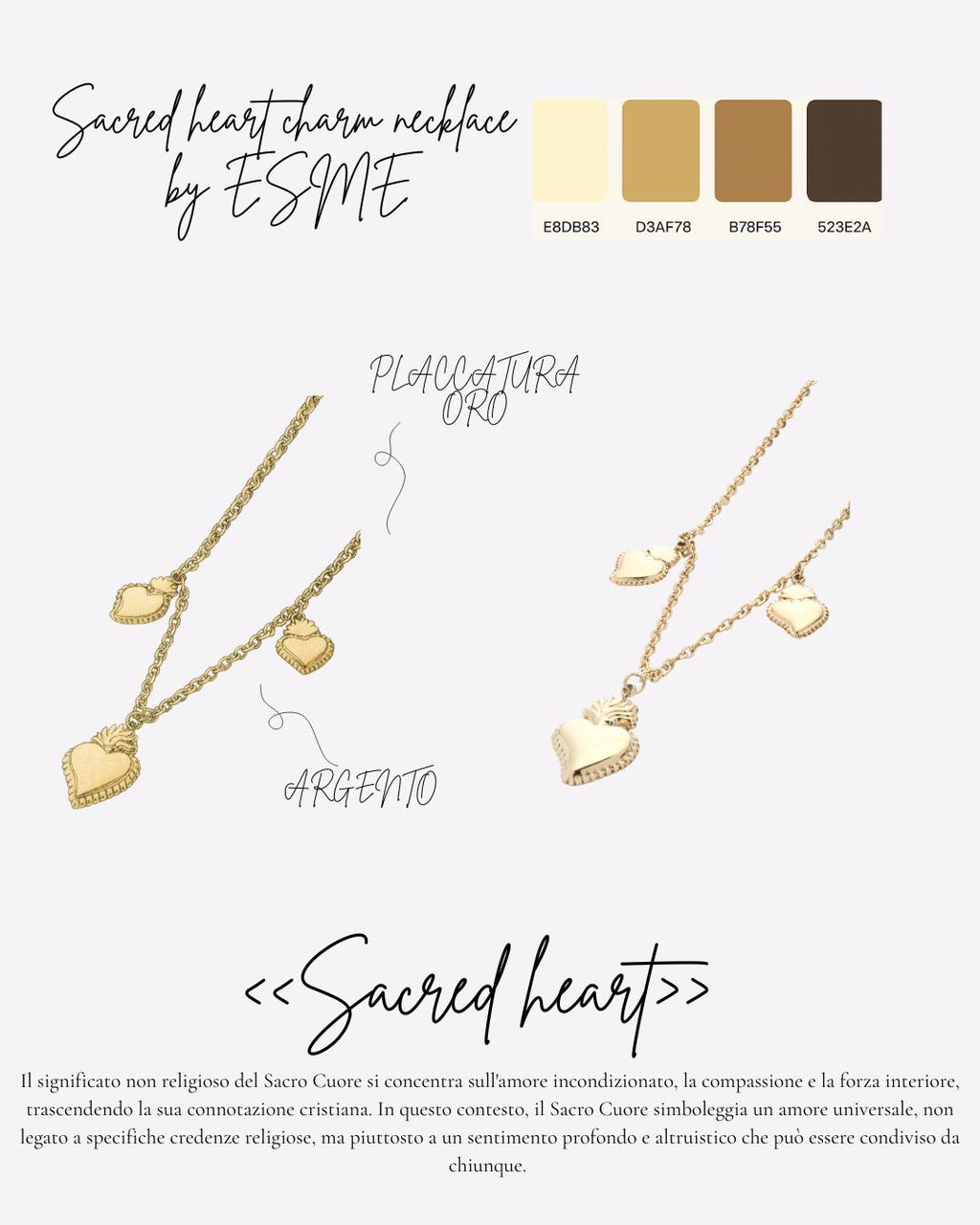 Scared Heart Charm