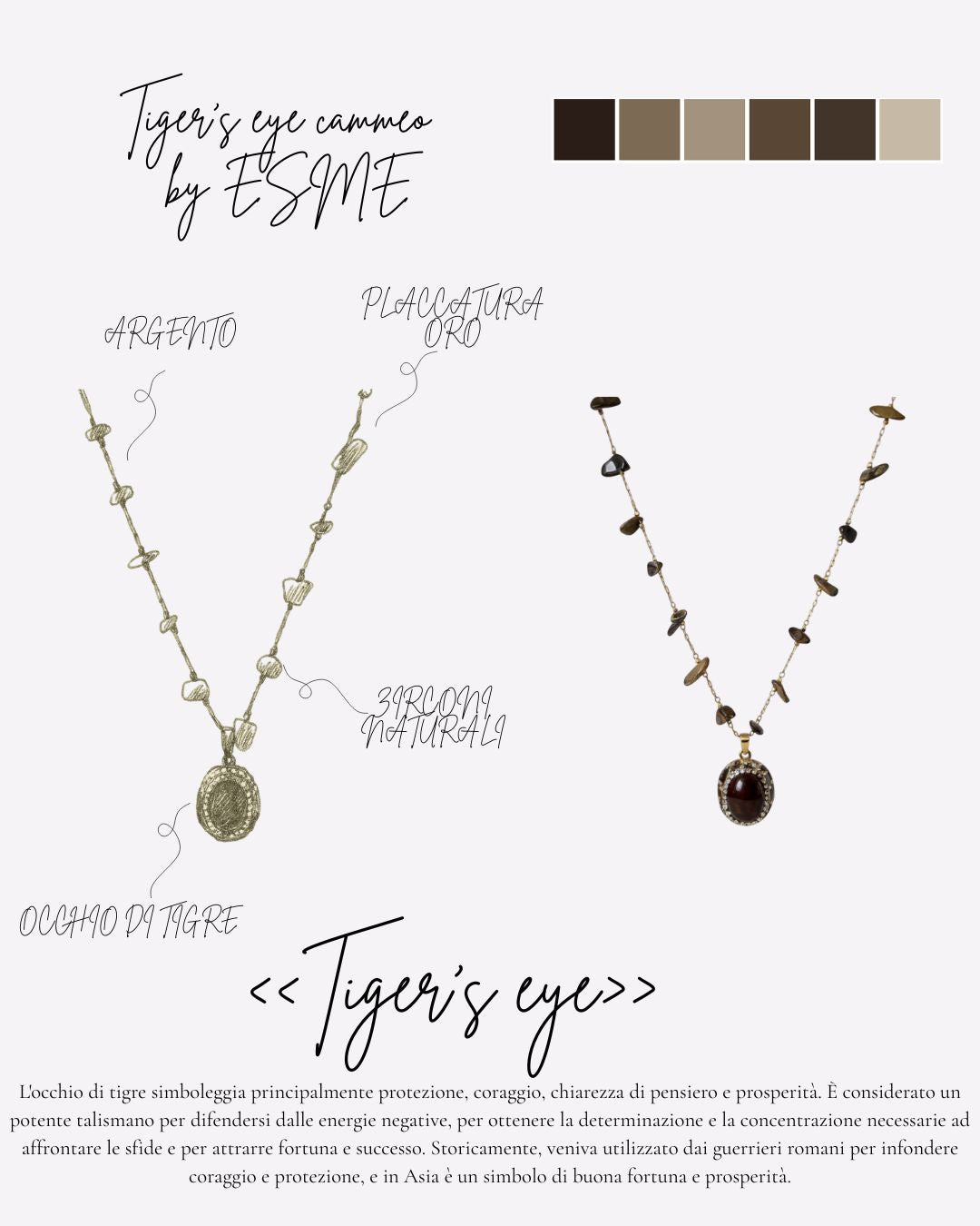 Tiger's Eye Cammeo