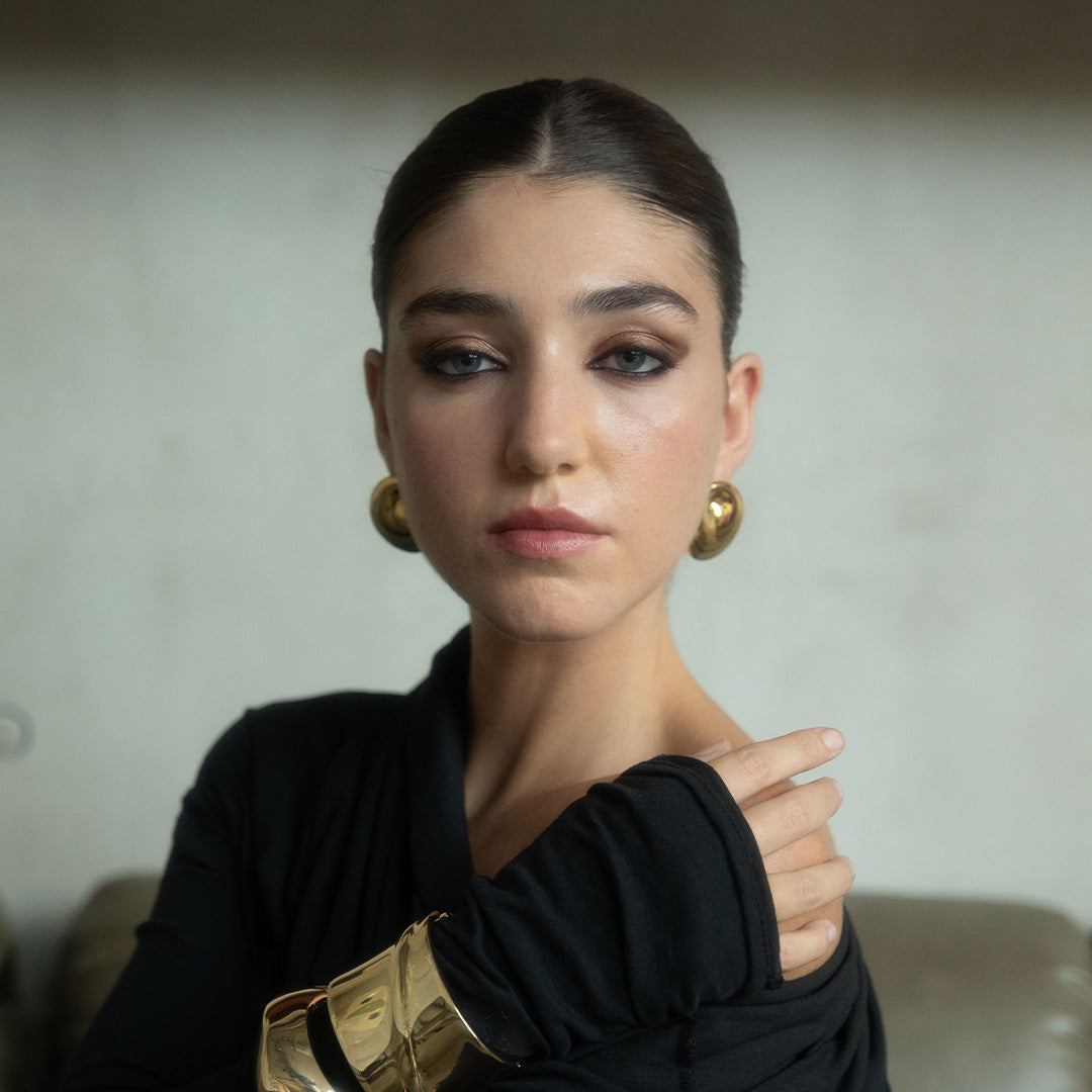 Big Wave Gold Bracelet