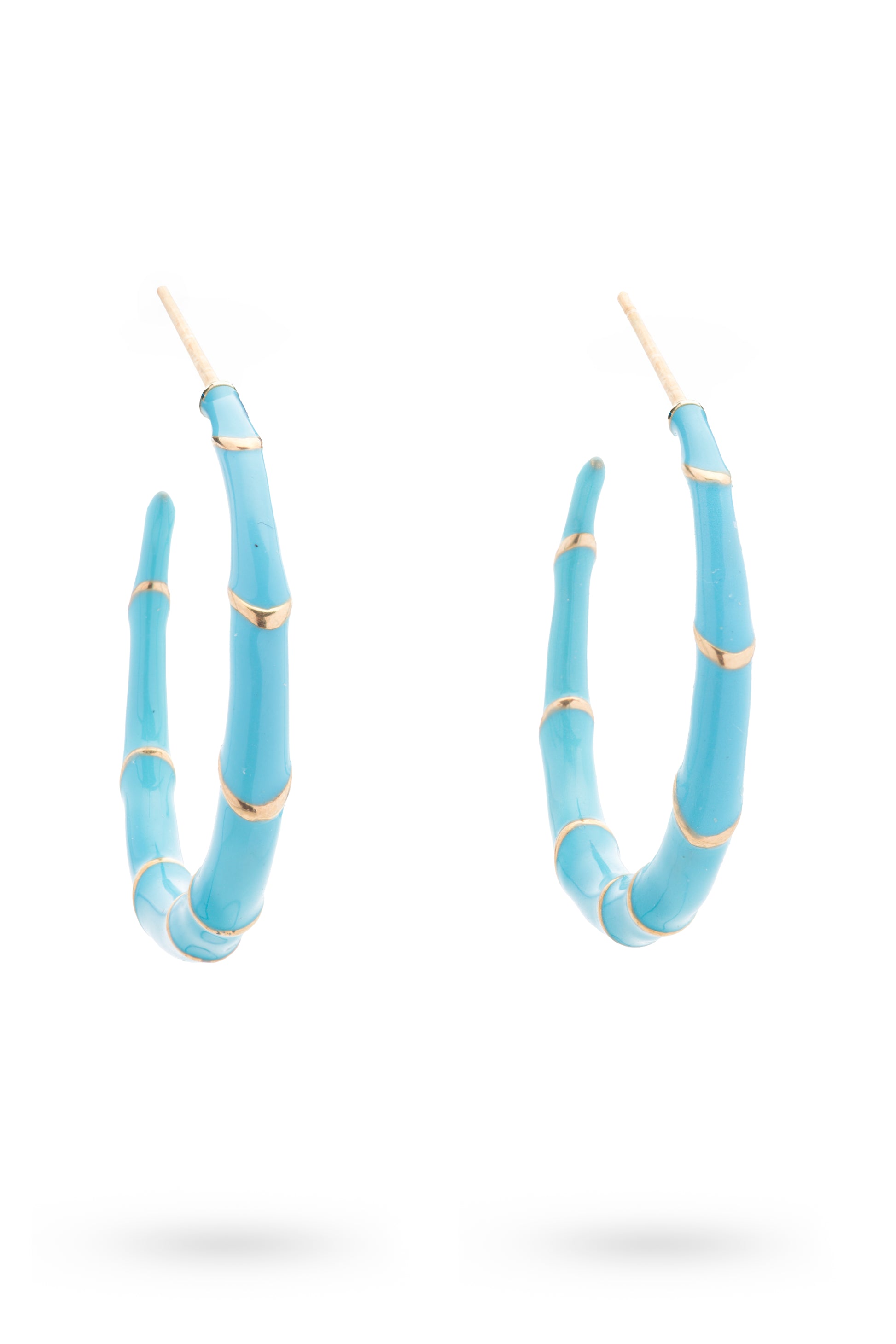 Turquoise Hoop