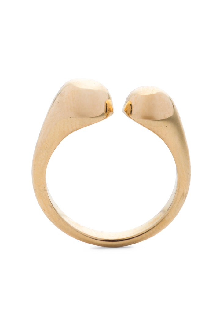Gold Wave Ring