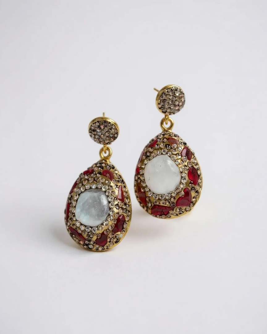Necre Cammeo Earrings