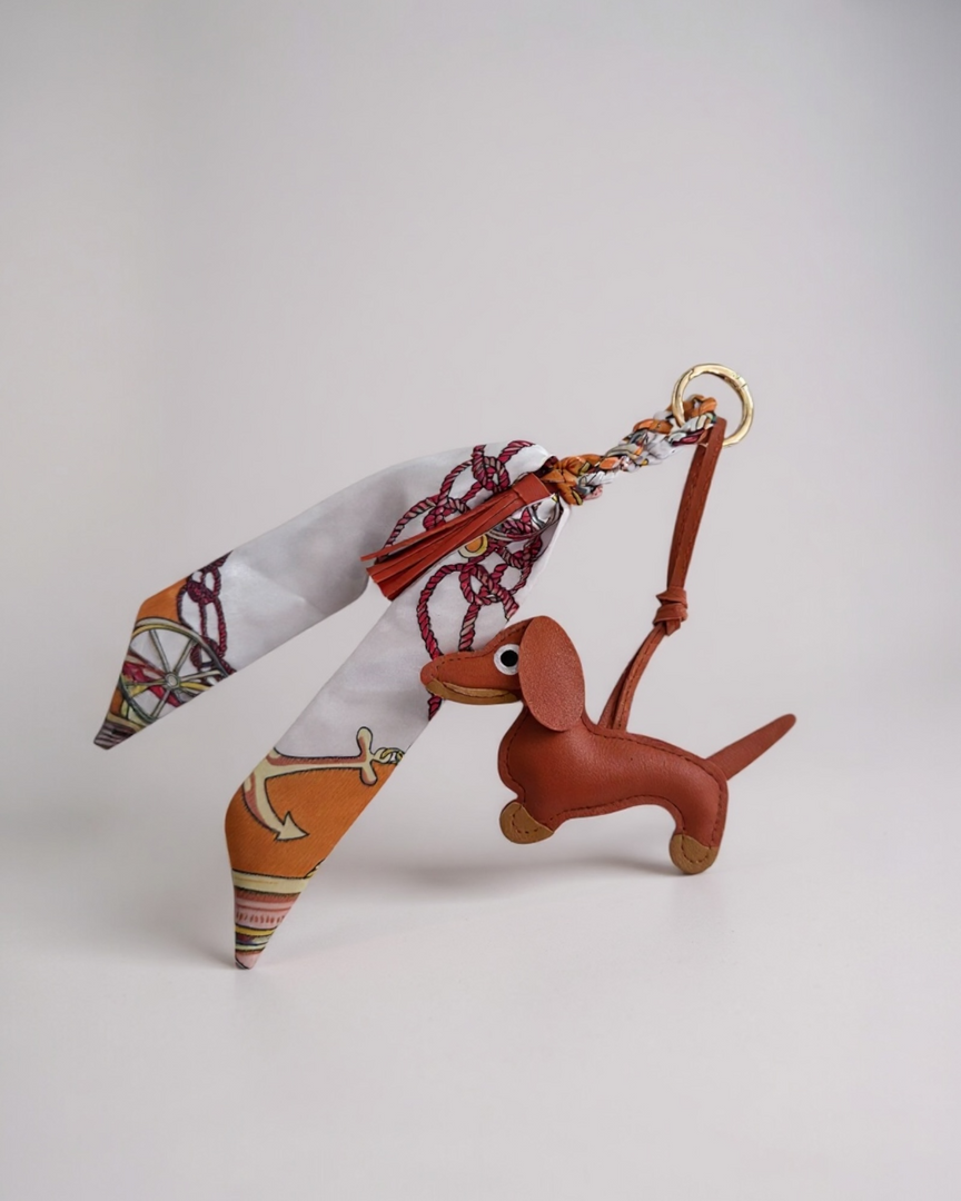 Sausage Dog Keychain